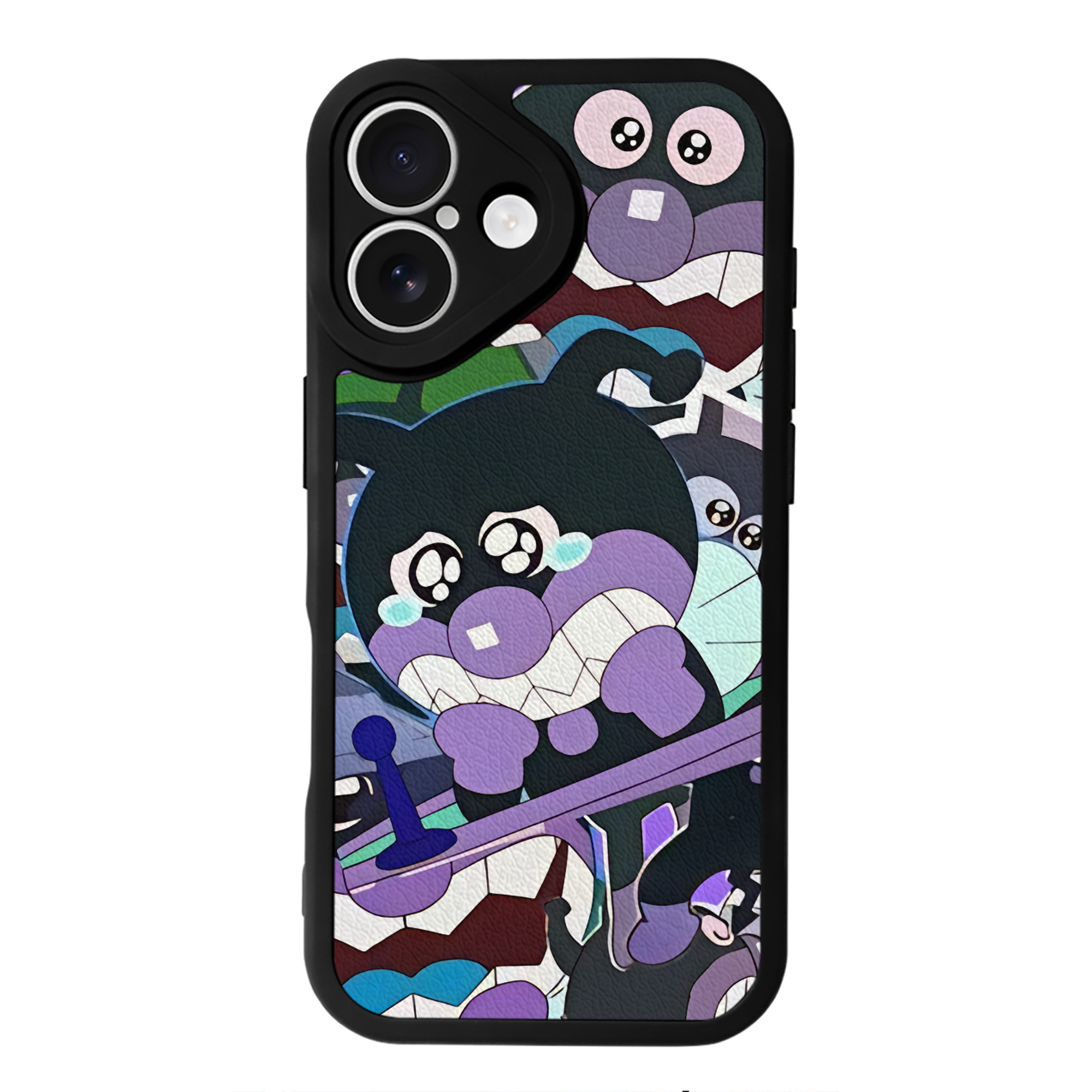 （画像用） アンパンマン Anpanman 【iPhone 16シリーズ対応】シリコンスマホケース（レザー調） 材質：シリコン